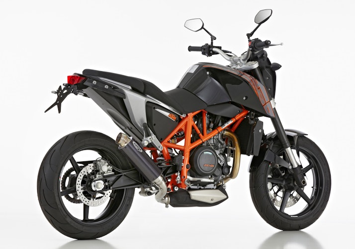 SHARK SLIP-ON Carbon  SRC 4 für KTM 690 Duke,690 Duke R EURO3 EURO4 