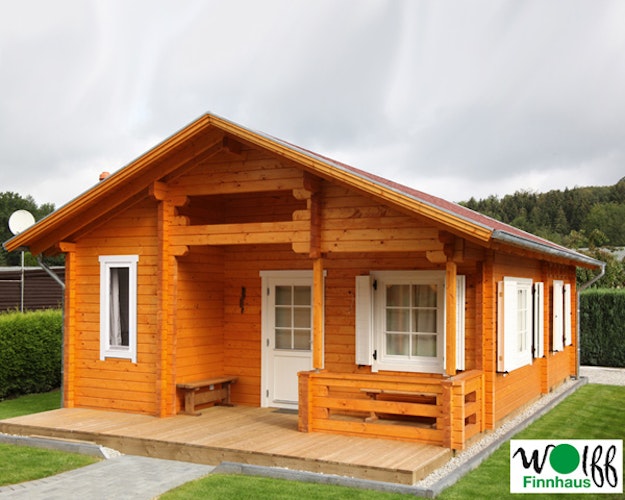 Wolff Finnhaus Gartenhaus Ferienhaus Spessart A