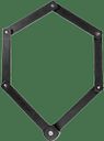 Vorschaubild Trelock Faltschloss FS 380 Trigo 100 cm schwarz