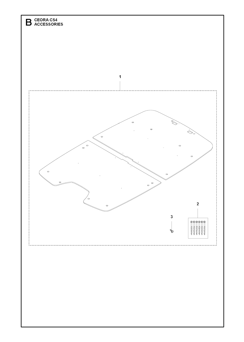 Explosionszeichnung Ersatzteile