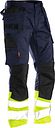 Vorschaubild Jobman Bundhose Hi-Vis mit Hängetaschen 2513
