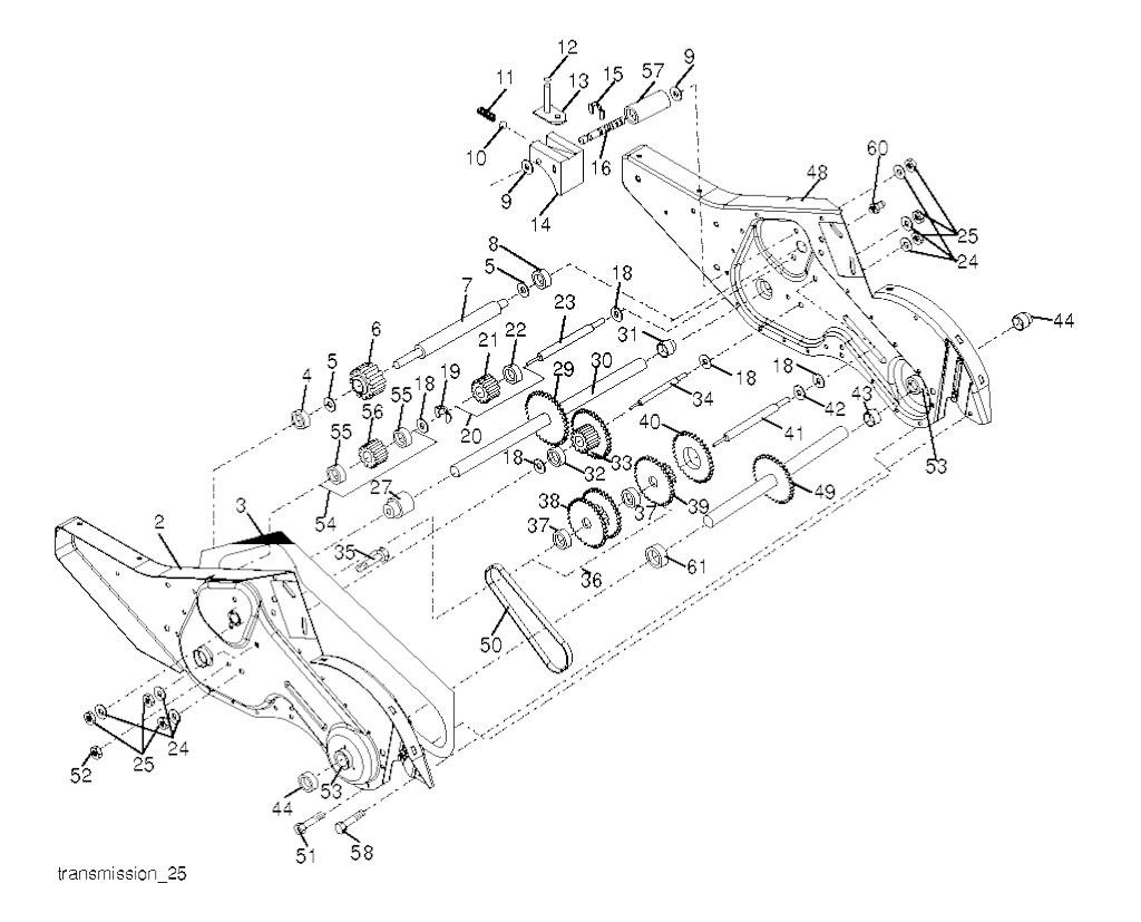 Explosionszeichnung Ersatzteile
