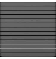 BM Zaunserie Typ 249 Rhombus Alu Grundelement, 120 x 120 cm