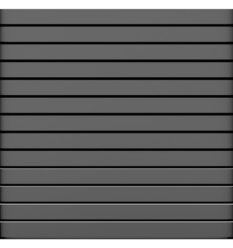 BM Zaunserie Typ 249 Rhombus Alu Grundelement, 120 x 120 cm