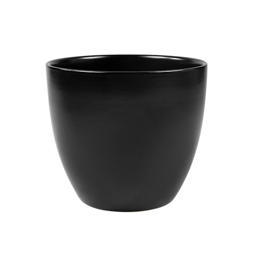 Wikholm form Design Pflanzgefäß / Blumentopf schwarz ⌀ 37 x H 32 cm