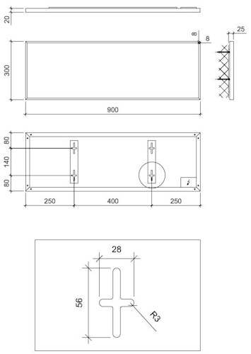 Ximax Infrarotheizkörper Aluminium Paneel, weiß