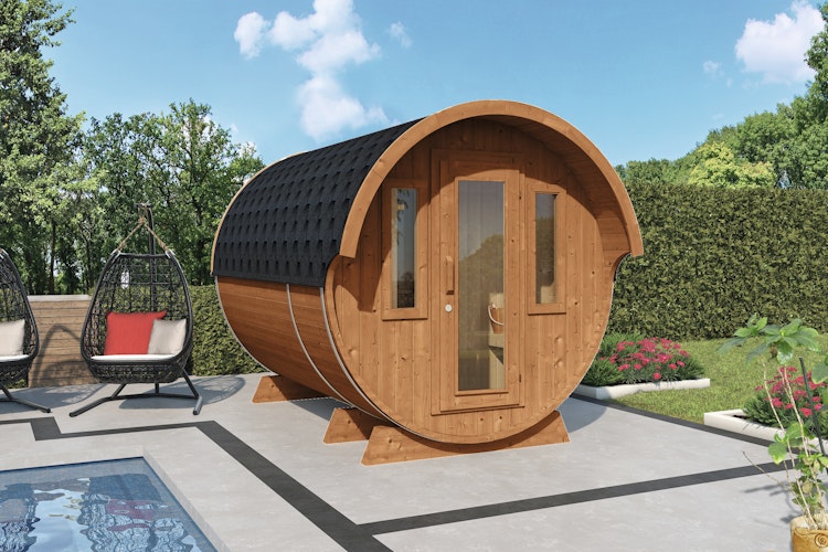 Wolff Finnhaus Saunafass 330 de luxe