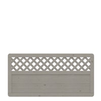 TraumGarten Arzago 179 x 90 cm mit Rankgitter Grau