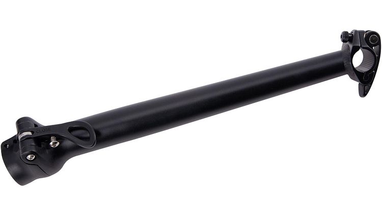 Victoria Lenksäule 380 mm schwarz