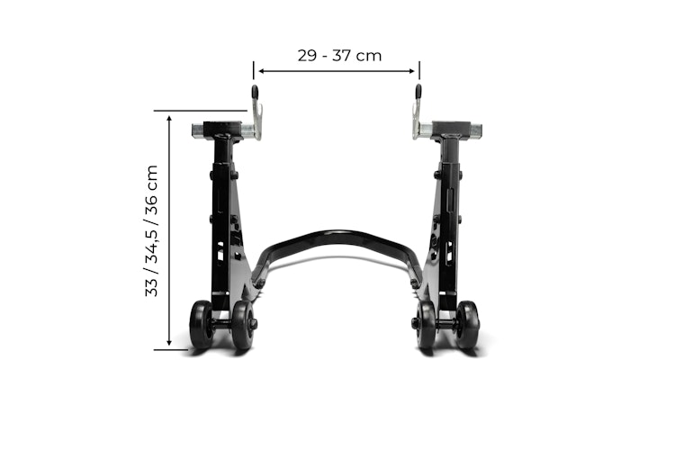 BTR höhenverstellbarer Motorrad Hinterradständer