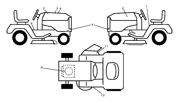 Husqvarna Gartentraktoren 96043013102 LTH18538