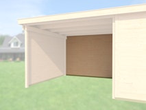 Weka Rückwand für Anbau 300 cm für Designhaus 126, 172 & 225Zubehörbild