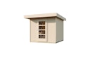 Vorschaubild Weka Gartenhaus Designhaus wekaLine 172 mit Vordach (50 cm)