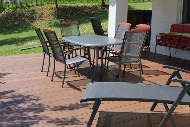 Fiberdeck Premium WPC-Terrassendiele Ipé massiv 23 x 210 mm