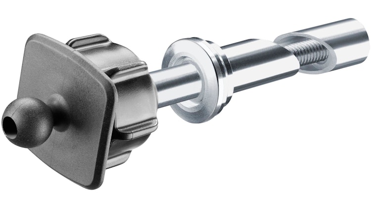 Interphone Handyhalter Lenkkopfhalterung, Ø 12 mm Halterung mit 17 mm Verbindungskugel für Crab 2022