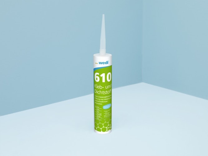 WEDI wedi 610 - Kleb- und Dichtstoff, 310 ml