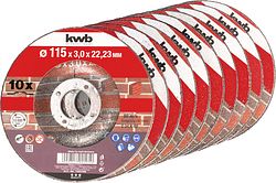 kwb 10 Trennscheiben Stein 115 792195