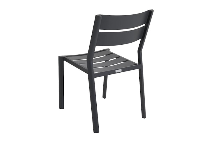 Brafab Stapelstuhl DELIA, Aluminium Dunkelgrau - Abverkauf