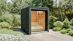 Weka Design Saunahaus Luua Cube - 175 mm (Lieferung vormontiert)