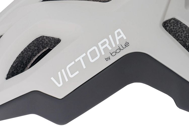 Victoria Helm React LED 59-62 cm weiß, grau, schwarz