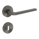 Vorschaubild Griffwerk Türgriff REMOTE Schraubtechnik rund -GK4- Samtgrau, Kaschmirgrau, Graphitschwarz