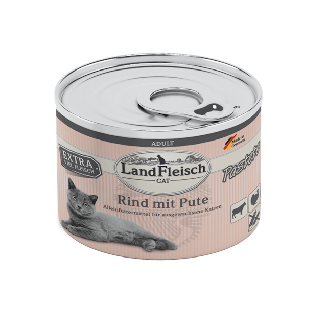 LandFleisch Katze Adult Pastete 195gVorschaubild