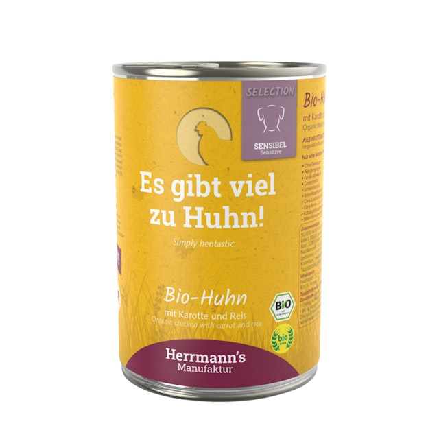 Herrmann's Selection Sensibel / Sensitiv 400g Dose HundenassfutterVorschaubild