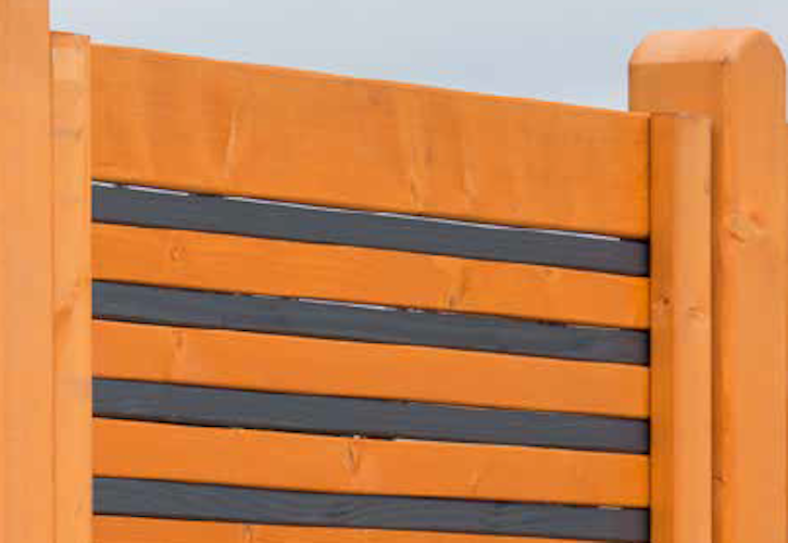 BM Serie TYP 221 Grundelement, 90 x 180cm, Fichte Kirschbaum/Anthrazit