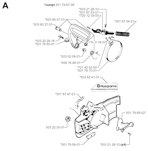 Husqvarna Kettensägen 42, 20014000001-Current
