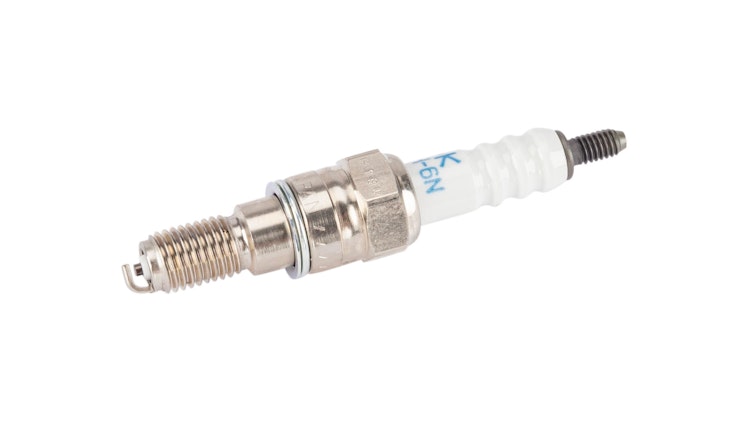 NGK Zündkerze ER9EH-6N, Zündkerze Gruppe E, Gewindedurchmesser 8 mm, Schlüsselweite 13