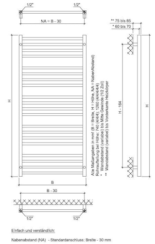 Ximax Badheizkörper C4