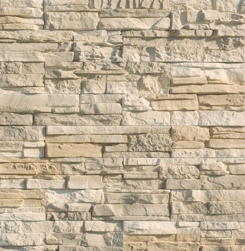 HANDMUSTER DE RYCK Eck- und Steinriemchen - Atlas Beige nuanciert