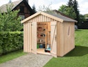 Vorschaubild Weka Schwedenhaus - 32 mm (aufgedoppelt) Gartenhaus sägerau