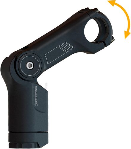 by,schulz Vorbau Stem Alpha Pro SDS 95 mm schwarz 35,0 Lenkerklemmung
