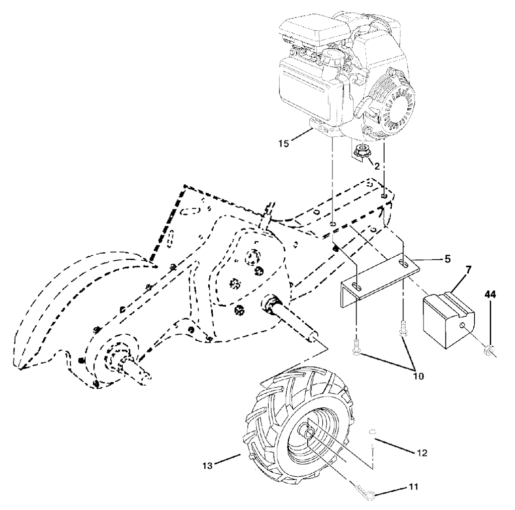 Explosionszeichnung Ersatzteile