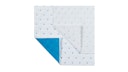 Vorschaubild Oxford Saugtuch weiß / blau