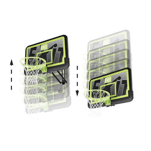 EXIT Basketballkorb Galaxy Wall-Mount System Black Edition