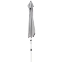 Vorschaubild doppler Mittelmastschirm EXPERT 220 x 140 Auto-Tilt, Aluminium Silber / 100 % Polyester 180 g/m²