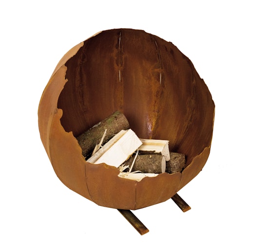 Badeko Feuerkugel ,,Aurora“ in Edelrostoptik