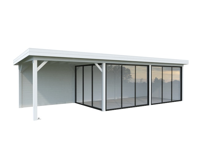 Palmako Carport/Pavillon Connect Lenna 24,9 m² Set 417 Slide