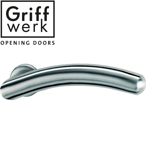 GRIFFWERK Griffpaar für Schlosskasten SAVIA K3-Edelstahl matt