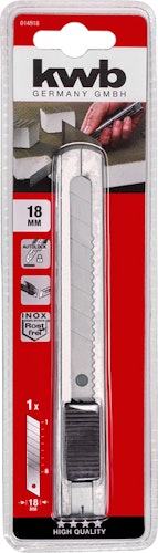 kwb Abbrechkl.Messer 18mm Edelst. 14918