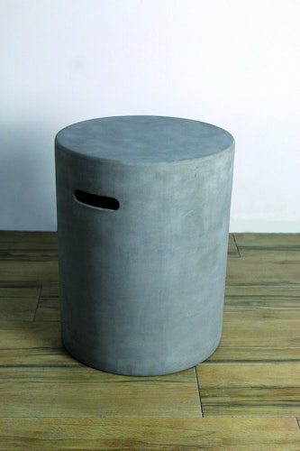 Gardenforma Abdeckung für Gasflaschen Beton-Optik für 5 kg Gasbehälter