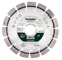 Metabo Diamanttrennscheibe 125x22,23mm"UP"Universal "professional"