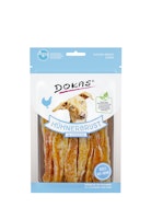 DOKAS Hühnerbrust in Streifen Hundesnack