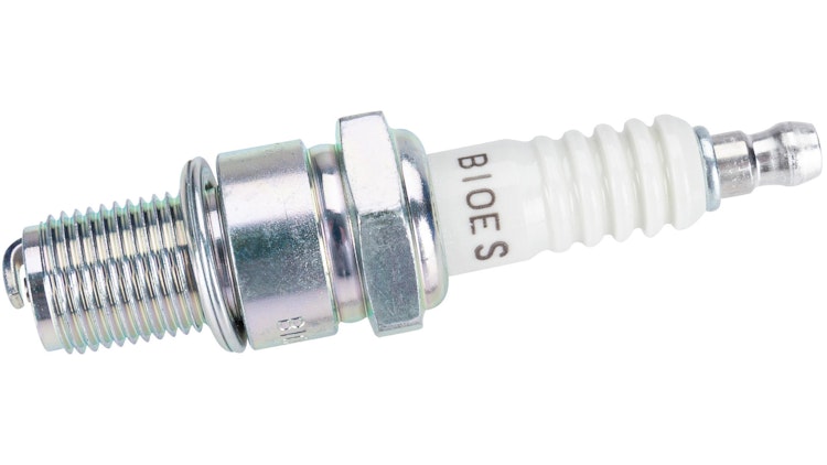 NGK Zündkerze B10ES, Schlüsselweite 20, 8, Zündkerze Gruppe B, 14 mm Gewinde