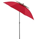 Vorschaubild doppler Strandschirm WINDPROFI 200 Manual, Aluminium Anthrazit / 100 % Polyester 80 g/m²