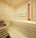 Vorschaubild Infraworld Sauna Vitalis 148 Complete Set - 40 mm Massivholzsauna inkl. 5-teiligem gratis Zubehörset