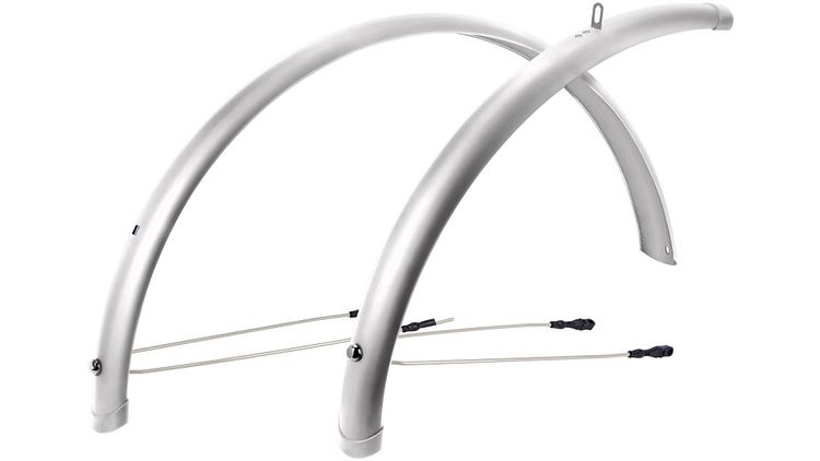 CONTEC Schutzblech-Set Splash Protect 28 Zoll silber 28" - 54 mm breit