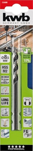 kwb Akku Top HI-NOX HSS Bohrer 8,5 mm SB 258685